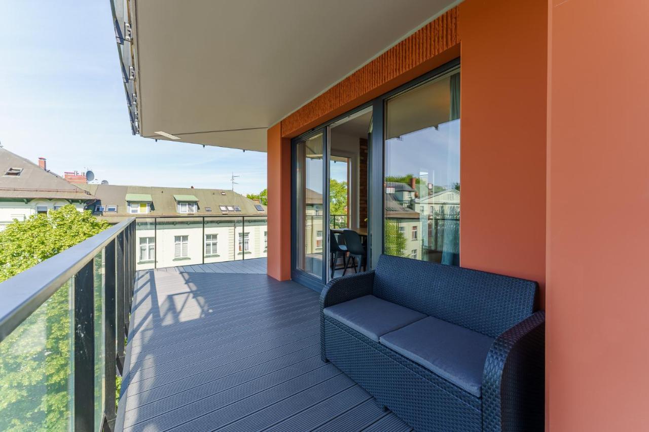 Ferienwohnung Wyspa Solna Apartament Lux Kolberg Exterior foto